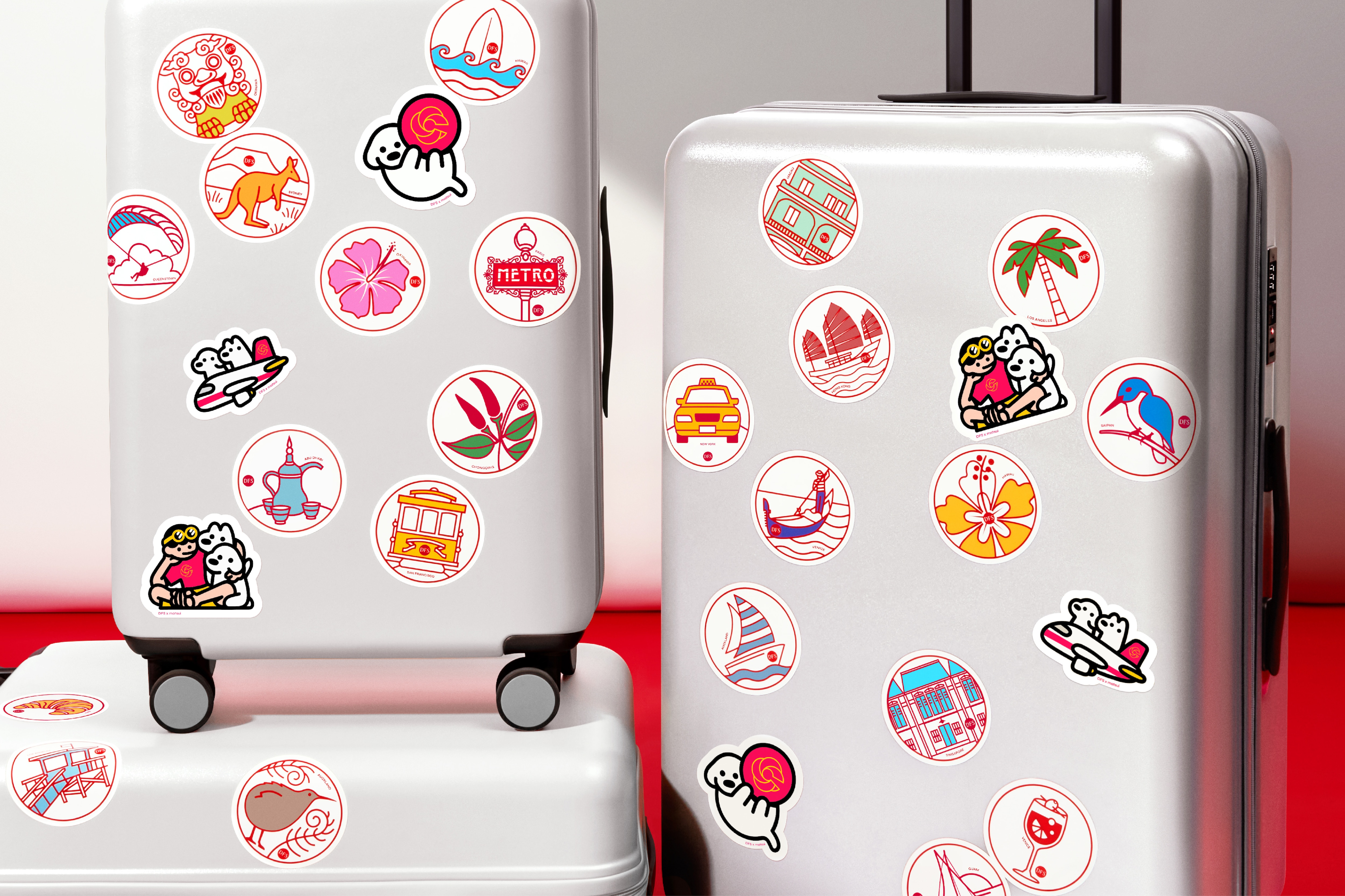 Official image for Matsui creates limited-edition DFS CIRCLE travel accessories